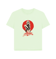 Pastel Green Atomic Women's Relaxed Fit T-shirt