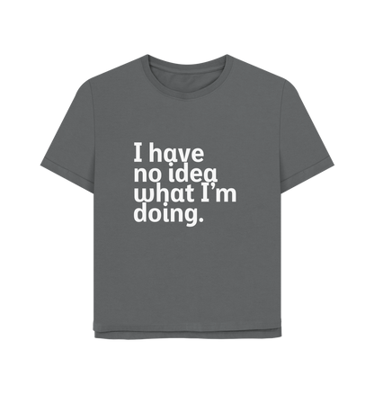 Slate Grey Printed T-shirt