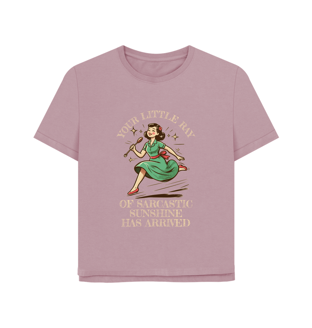 Mauve Little Ray Women's Relaxed Fit T-shirt