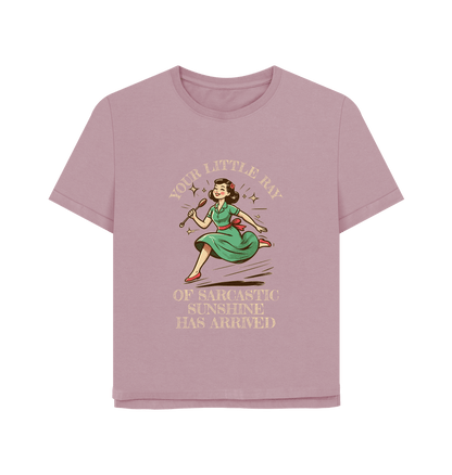 Mauve Little Ray Women's Relaxed Fit T-shirt