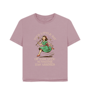 Mauve Little Ray Women's Relaxed Fit T-shirt