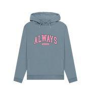 Stone Blue Freezing Always Women's Hoodie