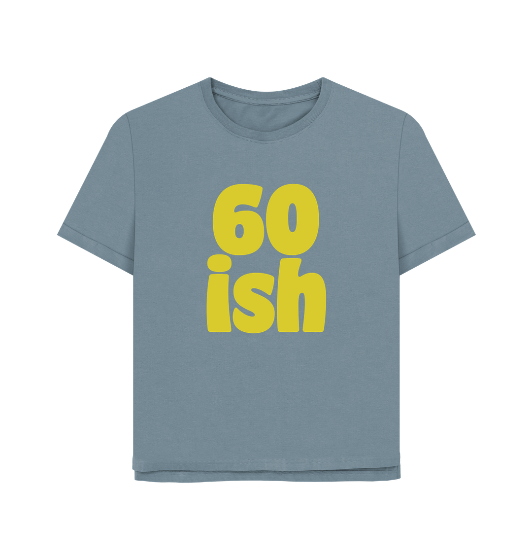 Stone Blue Sixty-ish Women's Relaxed Fit T-shirt