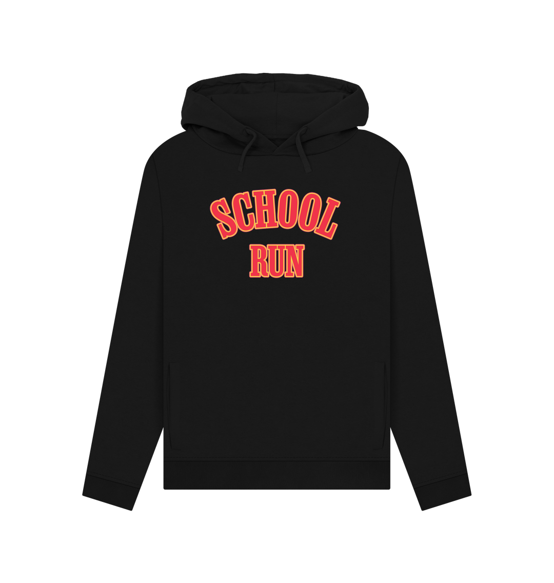 Black School Run Women's Hoodie