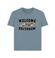 Stone Blue Welcome To Women's T-shirt