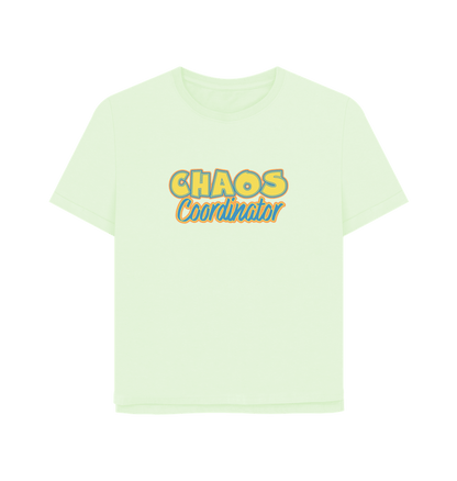 Pastel Green Chaos Coordinator Women's Relaxed Fit T-shirt