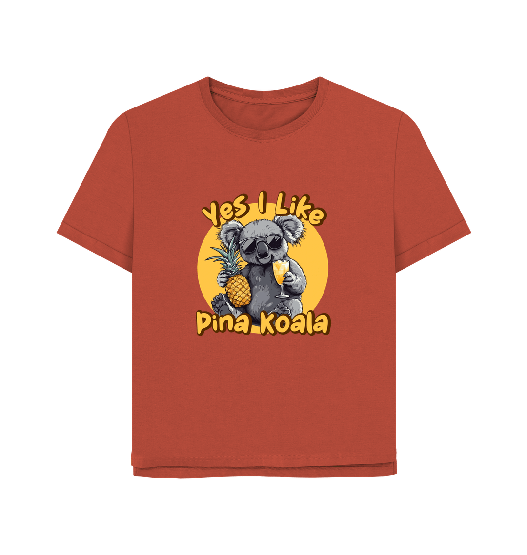 Rust Printed T-shirt