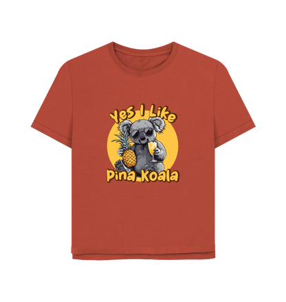 Rust Printed T-shirt