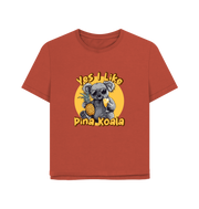 Rust Printed T-shirt