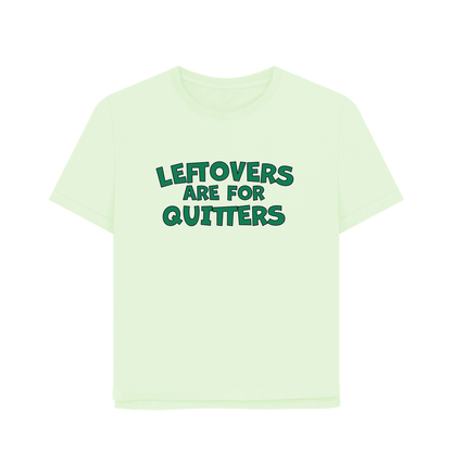 Pastel Green Leftovers Women's Relaxed Fit T-shirt