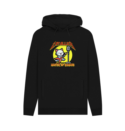 Black Catallica Men's Hoodie
