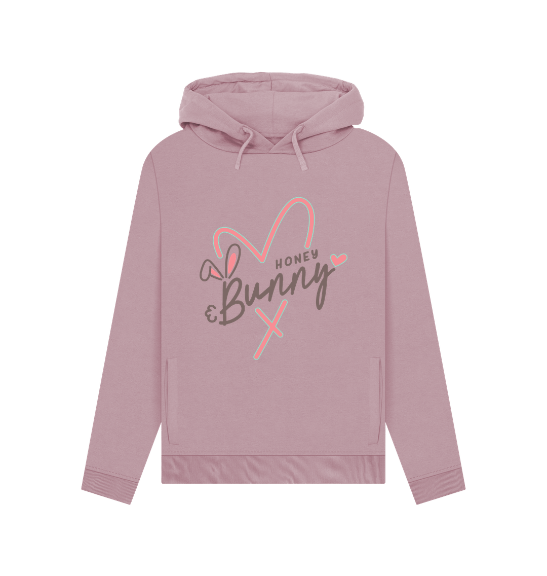 Mauve Honey Bunny Women's Hoodie