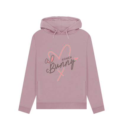 Mauve Honey Bunny Women's Hoodie