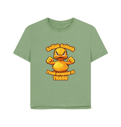 Sage Splish Splash Women's Relaxed Fit T-shirt