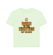 Pastel Green Born In The 80's Women's Relaxed Fit T-shirt