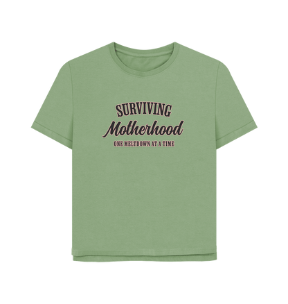 Sage Motherhood Women's Relaxed Fit T-shirt