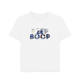 White Beep Boop R2 Women's Relaxed Fit T-shirt