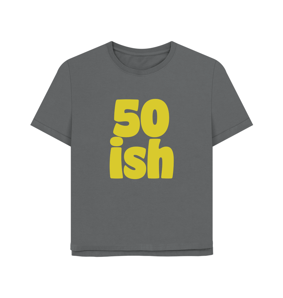 Slate Grey Fifty-ish Women's Relaxed Fit T-shirt