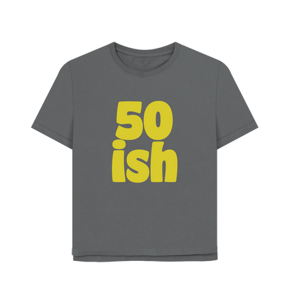 Slate Grey Fifty-ish Women's Relaxed Fit T-shirt