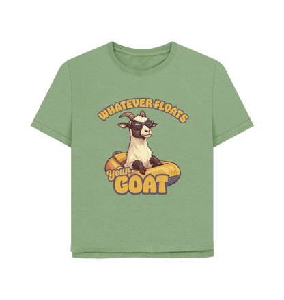 Sage Floats Your Goat Women's Relaxed Fit T-shirt