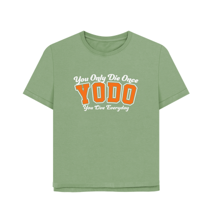 Sage Yodo Women's Relaxed Fit T-shirt