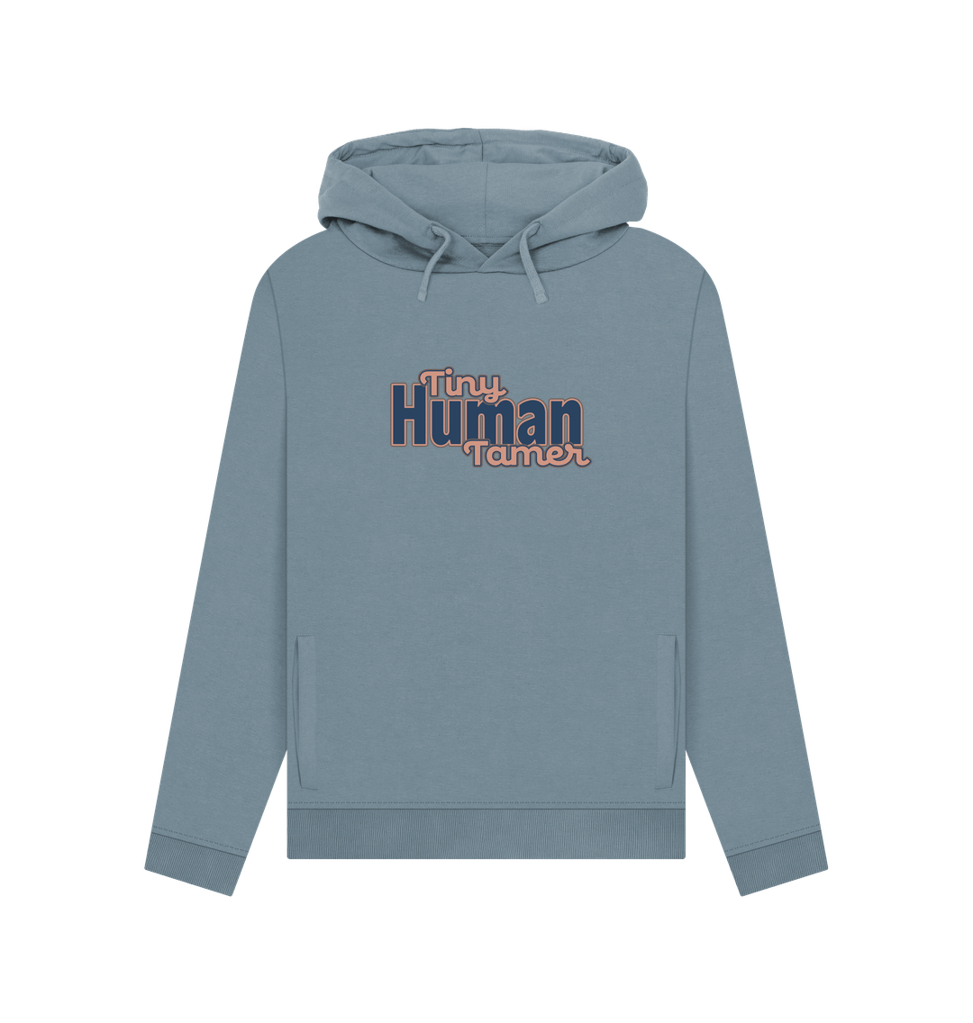 Stone Blue Tiny Human Tamer Women's Hoodie