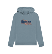 Stone Blue Tiny Human Tamer Women's Hoodie