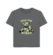 Slate Grey Printed T-shirt