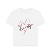 White Honey Bunny Women's Relaxed Fit T-shirt