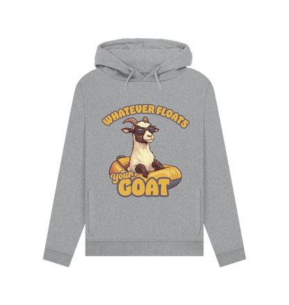 Light Heather Floats Your Goat Women's Hoodie