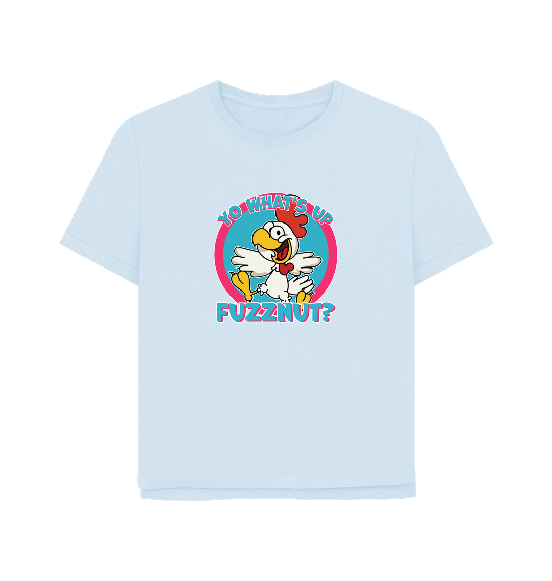 Sky Blue Fuzznut Women's Relaxed Fit T-shirt