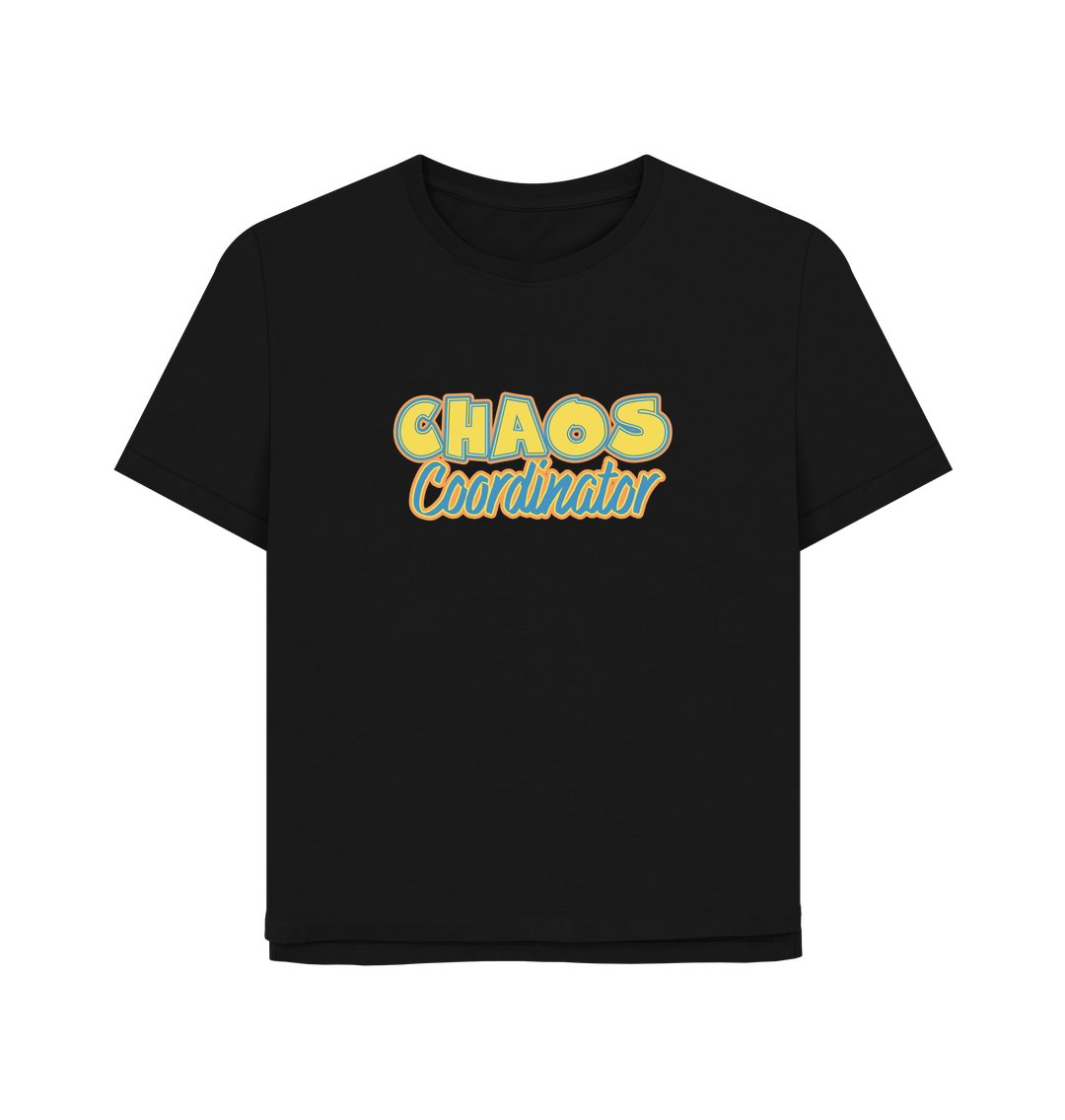 Black Chaos Coordinator Women's Relaxed Fit T-shirt