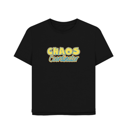 Black Chaos Coordinator Women's Relaxed Fit T-shirt