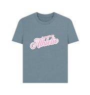 Stone Blue Printed T-shirt