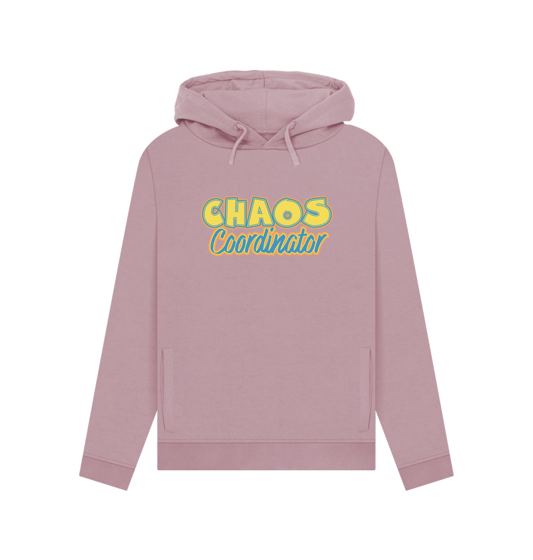 Mauve Chaos Coordinator Women's Hoodie
