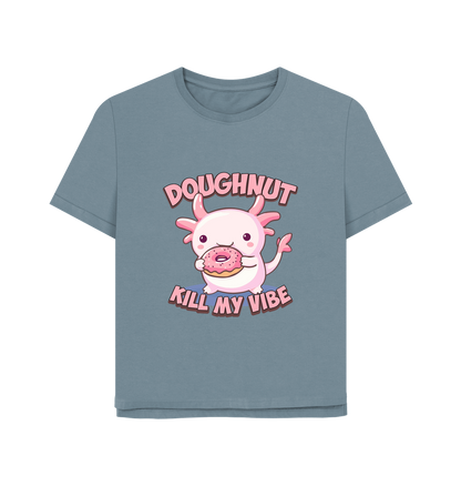 Stone Blue Printed T-shirt