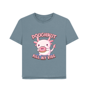 Stone Blue Printed T-shirt