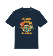 French Navy Printed T-shirt Front