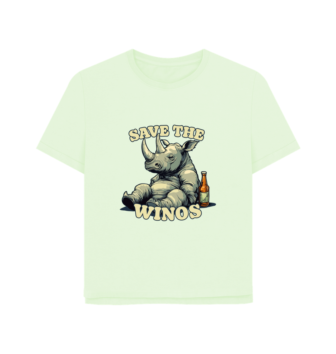 Pastel Green Printed T-shirt