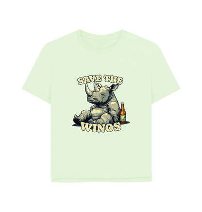 Pastel Green Printed T-shirt