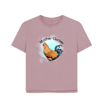 Mauve Mother Clucker Women's Relaxed Fit T-shirt