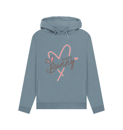 Stone Blue Honey Bunny Women's Hoodie