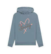 Stone Blue Honey Bunny Women's Hoodie