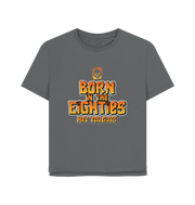 Slate Grey Born In The 80's Women's Relaxed Fit T-shirt