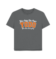 Slate Grey Yodo Women's Relaxed Fit T-shirt