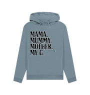 Stone Blue Mama My G Women's Hoodie