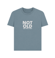 Stone Blue Printed T-shirt