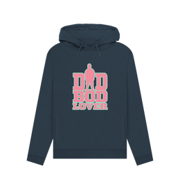 Navy Blue Dad Bod Lover Women's Hoodie