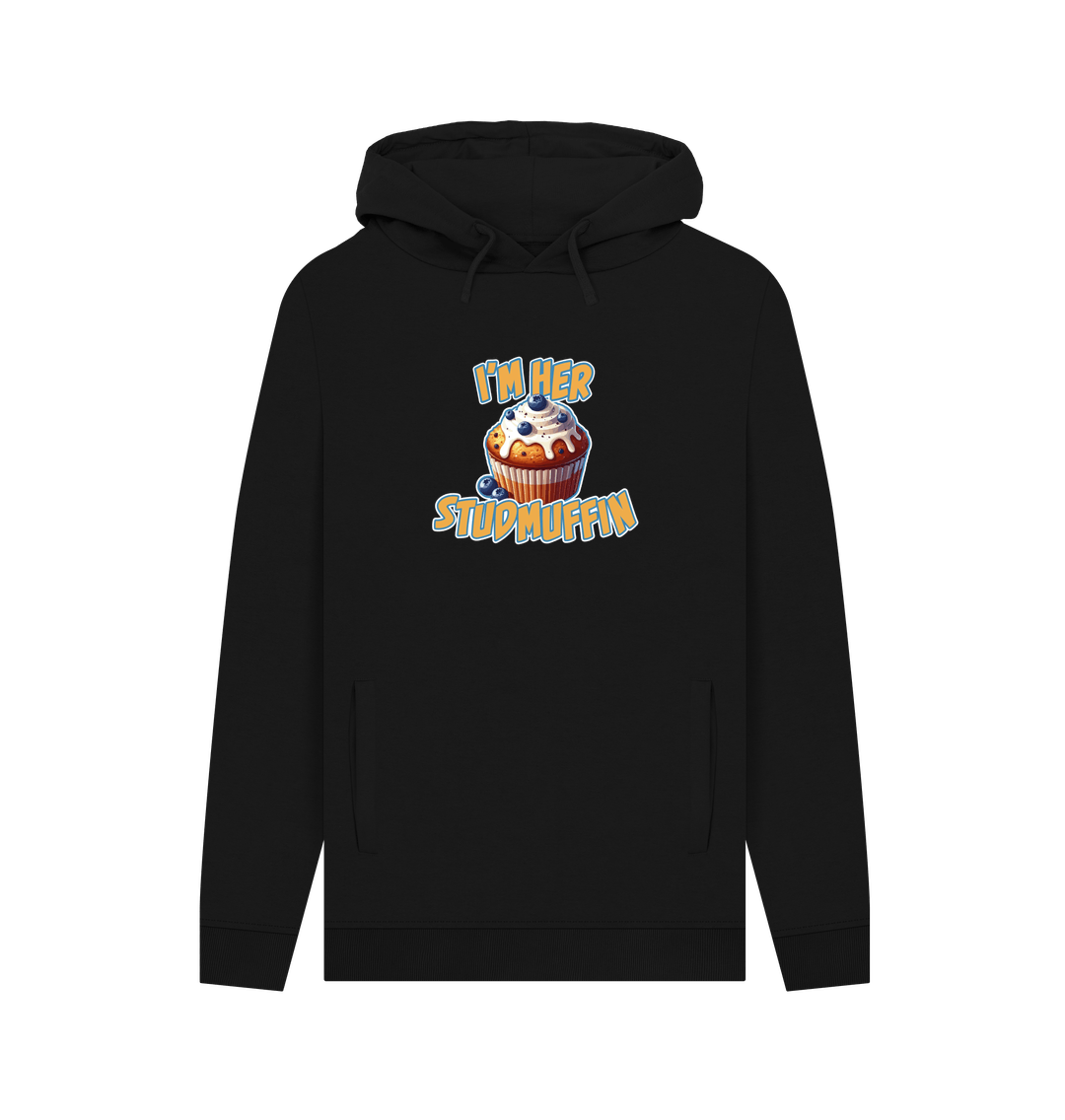Black Studmuffin Men's Hoodie