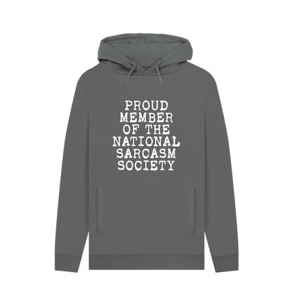 Slate Grey Proud Member Men's Hoodie